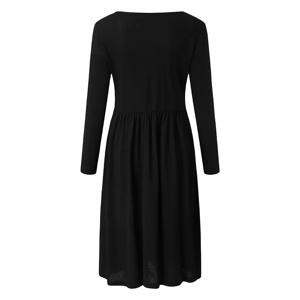 Vestidos para embarazadas, женское платье для беременных и кормящих мам, однотонное платье для кормящих матерей, vestido maternidad