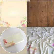 Винтажный фон для фотосъемки с изображением деревянных досок, реквизит для фотосъемки новорожденных