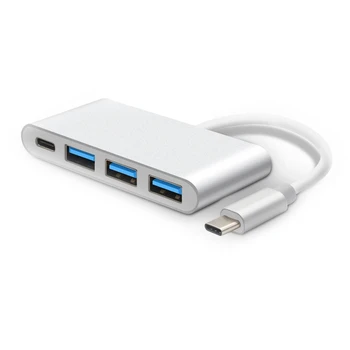 

USB Type C to USB Adapter,3.1 USB C(Thunderbolt 3) to 3 Port USB3.0 Hub with Type-c Female Extension Interface for /Chrom