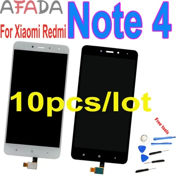 

10pcs 5.5'' For Xiaomi Redmi Note 4 LCD Display Touch Screen Replacement for Redmi Note 4X 4 X Snapdragon 625 Octa Core Display