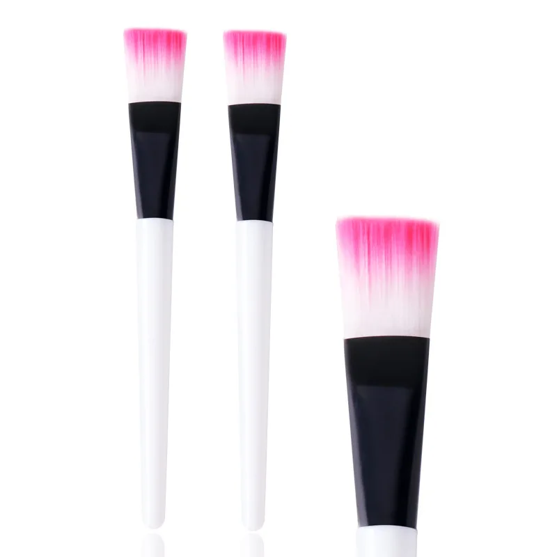10PCS Soft Cosmetic Makeup Brush DIY Mask Brushes Foundation Skin Face Care Tool Acrylic-Handle Gel Cosmetic Beauty Tools