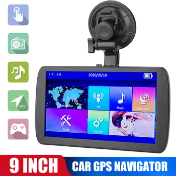 

9 inch Auto Portable GPS Navigator Capacitive Touch Screen Free Map Route Planning 256MB+8G HD GPS Navigator