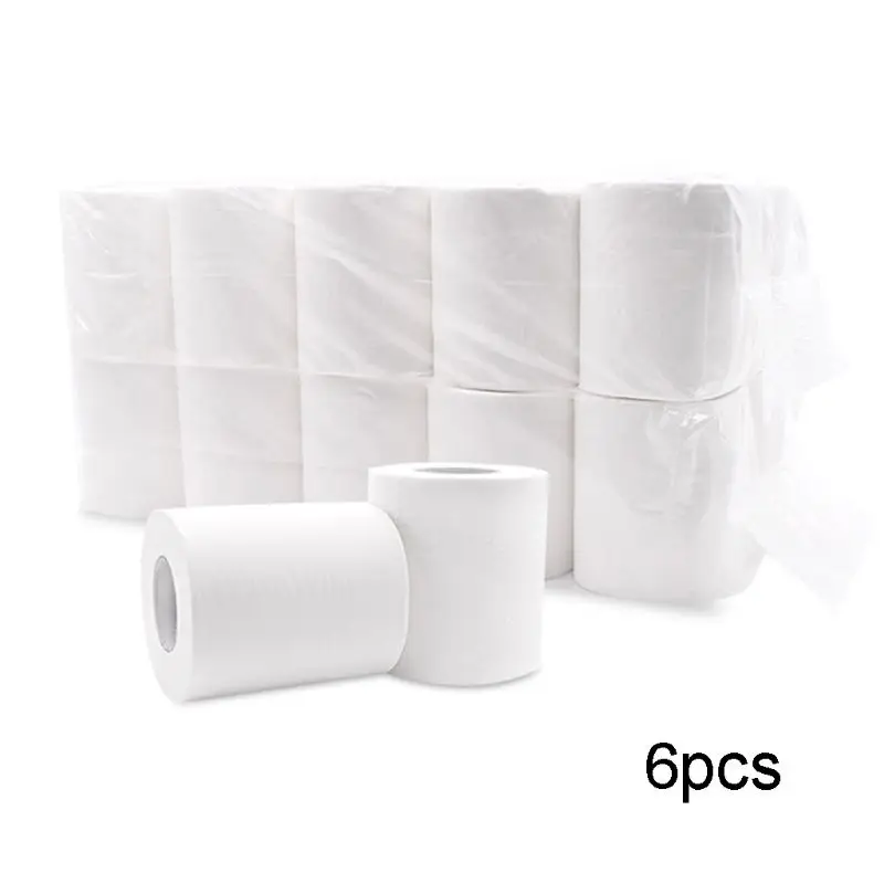 

Roll Paper , Home Household 3 Layers Bath Toilet Paper White Soft