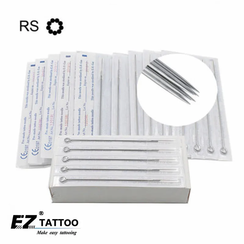 Disposable Sterilized Tattoo Needles Round Shader Needles 3/5/7/9/11/13