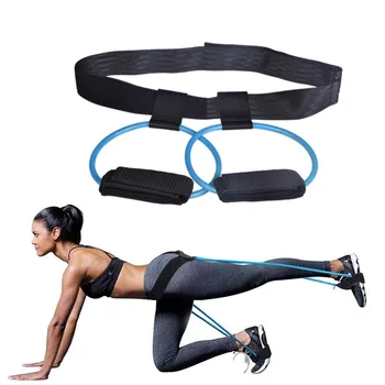 

Women 30lb Yoga Pull Rope Elastic Resistance Bands Fitness Workout Exercise Tubes Practical Training Rubber Tensile Expander
