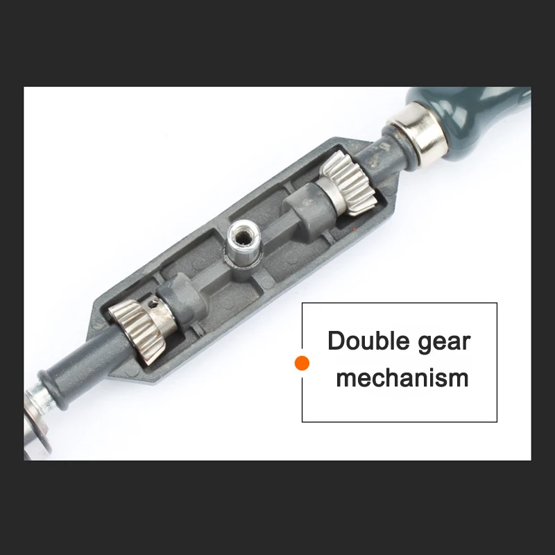 Woodworking Drill Hand Drill Teaching Supplies Tools All Steel Speedy Power DIY Woodworking WWO66