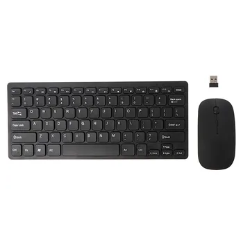 

High Quality New 2019 arrival Wireless 2.4GHz Mini Keyboard Ultra-Thin Mouse Combo Set For Desktops Laptops Hot Sale