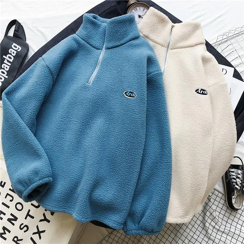  2020 Spring Sweatshirt Plus Size Women's Hoody Lambswool Women's Sweatshirt Turtleneck Autumn Korea