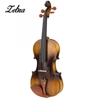 

Zebra AV-E310 EQ professional Violin with Case Bow Strings Audio Cable Rosin Matte Electro-Acoustic for beginner musical lovers