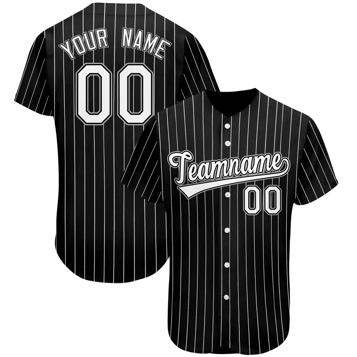 Baseball Jersey Stitch Team Name and Number Strap Softball Uniform for Playing Outdoors Sports Hip hop Streetwear