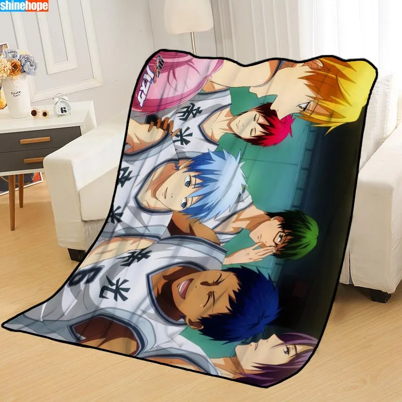 Одеяла на заказ Kuroko без корзины одеяло s для кровати мягкие TR DIY ваше изображение Прямая поставка плед путешествия - Цвет: Blanket 13