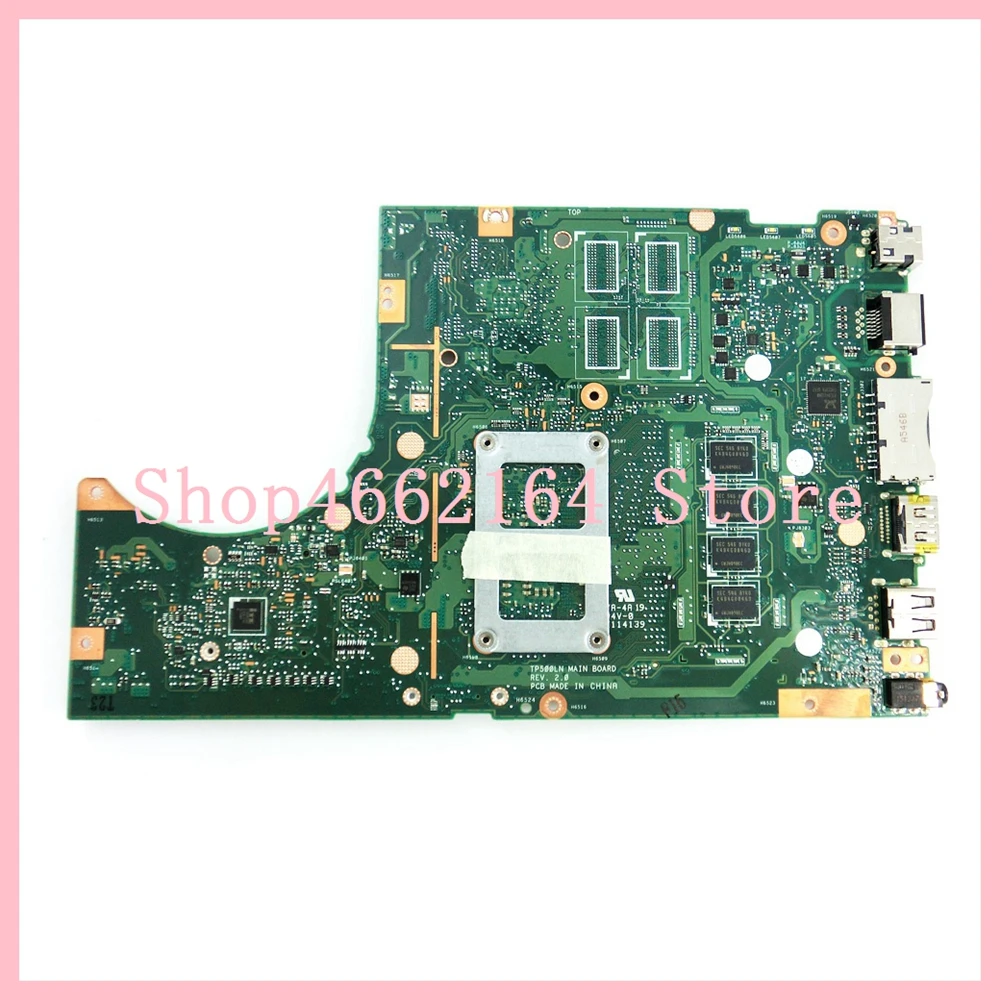 Greatest  TP500LA Motherboard I5-4210 CPU 4GB RAM For ASUS TP500LN TP500LD TP500L TP500 Laptop motherboard TP