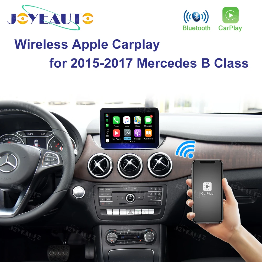 Joyeauto беспроводной Apple CarPlay для Mercedes B Class W246 2014 2019 NTG5 OEM послепродажный автомобиль с