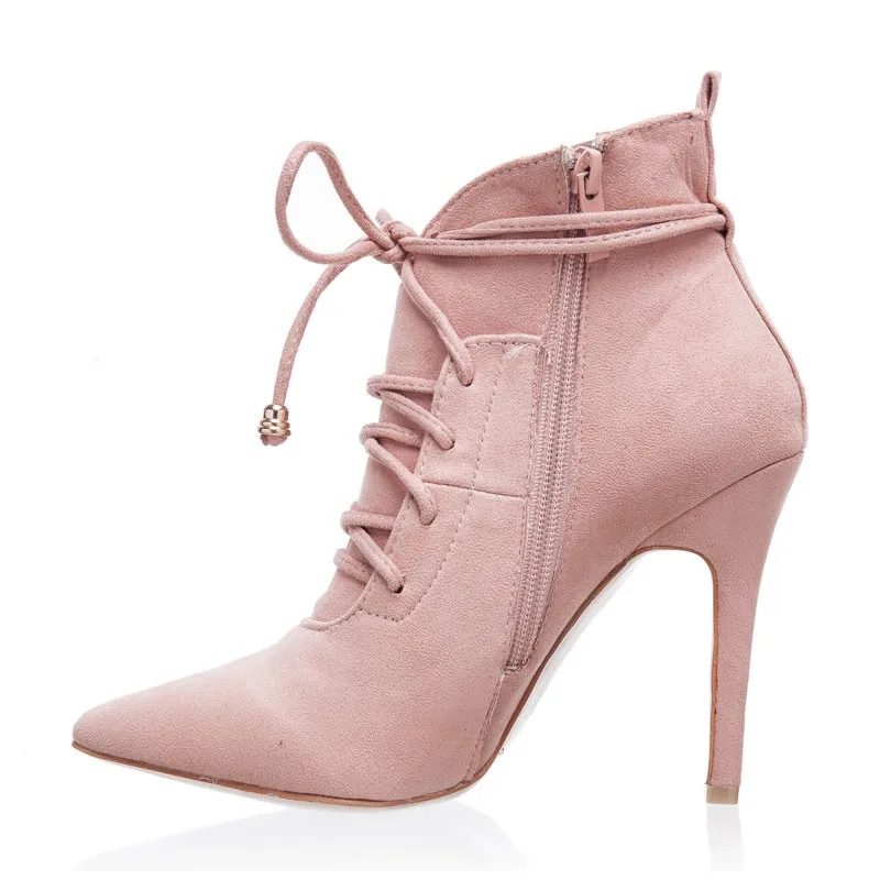 ENMAYER-Women-Boots-High-Heels-Pointed-Toe-Cross-Tied-Boots-Woman-Shoes-Autumn-INS-Fashion-Botas