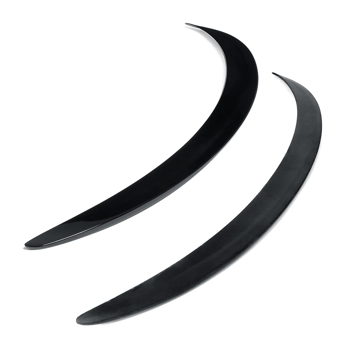 ABS задний спойлер на багажник автомобиля Защита крыла губ матовый яркий черный