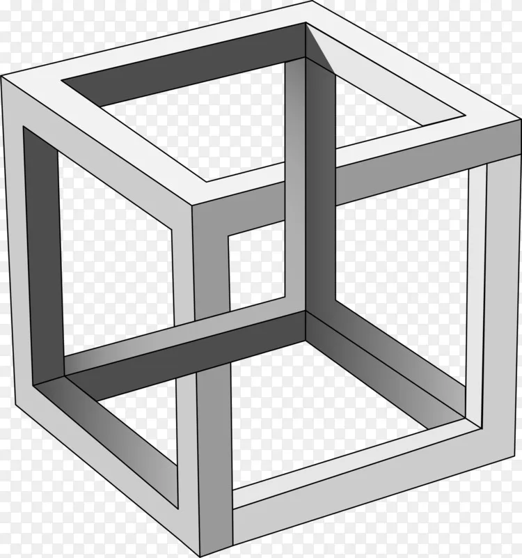 不可能立方体瀑布不可能物体艺术立方体png图片素材免费下载 图片编号 Png素材网