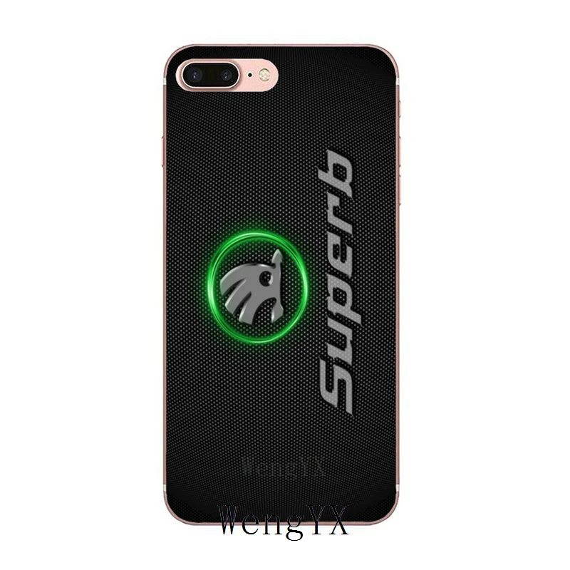 Чехол для samsung Galaxy J8 J7 J5 Prime pro J3 A7 A5 A3 Skoda OCTAVIA III автомобильные брелки с логотипом Мягкая обложка чехол - Цвет: Skoda-A-02