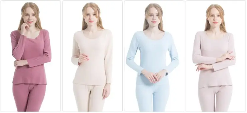 Термобелье, зимняя термо-рубашка для женщин, Ropa De Mujer De Invierno ropa mujer Invierno, кальсоны Abbigliamento Donna Inverno