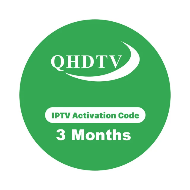 3months QHDTV Европа Франция IP tv QHD ТВ код подписка 1800 каналов Германия Бельгия французский арабский IP tv QHD tv для Android tv box Smart M3U - Цвет: 3months QHDTV