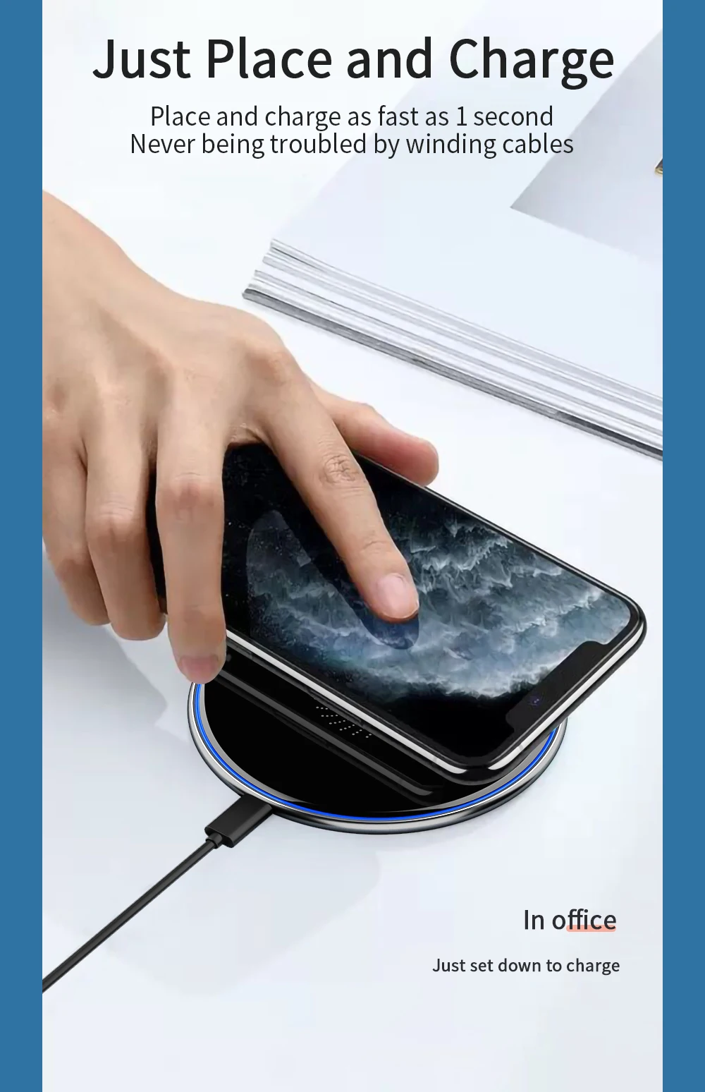 fast wireless charging pad 