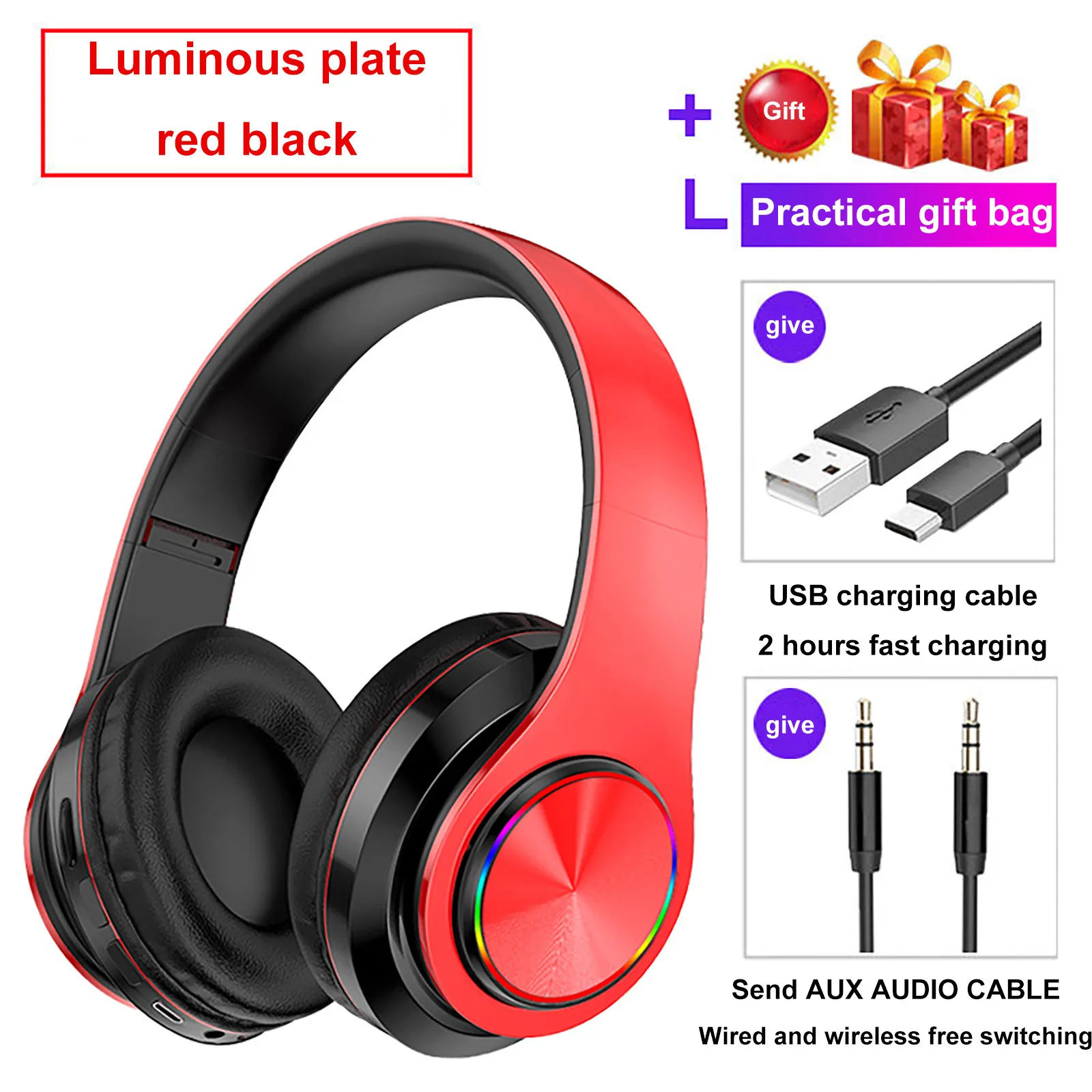 Over Ear Stereo Earphones headset 