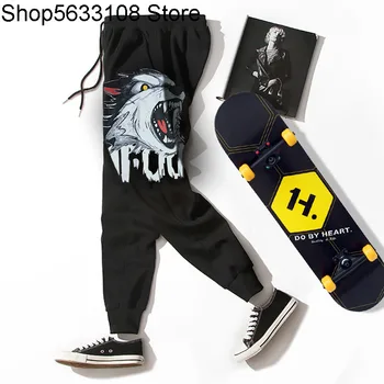 

Big Size Personality Big Size Men's Wear Leisure Fat Pants Plus Fat Plus Fat Spuer fat Loose Basketball Sports Trousers