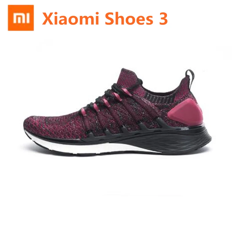 Новые кроссовки Xiaomi Mijia 3 мужские уличные спортивные Uni-moulding 3D рыбий замок система