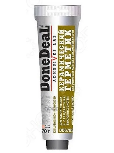 Герметик Керамический Для Ремонта И Монтажа Выхлопной Системы(170г) DoneDeal арт. DD6785
