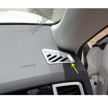 

Car Sticker Styling Body Cover Garnish Detector Trim Front Air Condition Outlet Vent 2pcs For Skoda Kodiaq 2017 2018 2019 2020