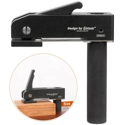 Pince réglable en alliage d'aluminium noir pour chiens, banc de travail de Style MFT, pince à bascule pour modification rapide, Clip supérieur de Style MFT, travail du bois 