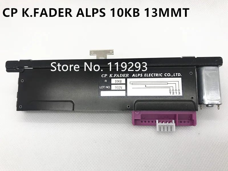 New Original Cp K.fader Alps Electric Co, Ltd.10kb 13mm T-handle With Motor  Rail Fader Nc Slide Potentiometer Bends--10pcs/lot - Potentiometers -  AliExpress