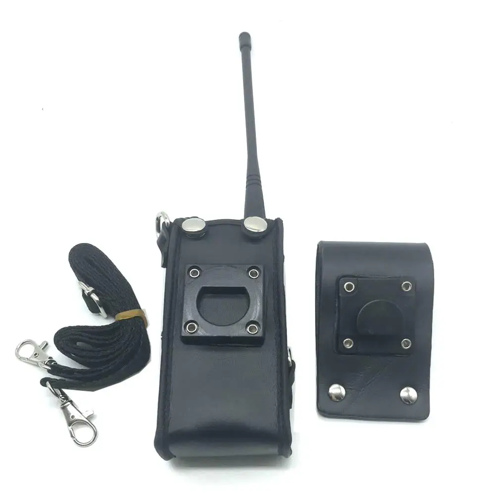 Walkie talkie Чехол кожаный держатель для переноски для Baofeng UV9RPLUS UV9R A58 9700 UV-XR двухдиапазонный DMR радио аксессуары