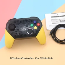 Беспроводной игровой джойстик Bluetooth для геймпад для Nintendo Switch консоль контроллер ПК паровой+ кабель для зарядки