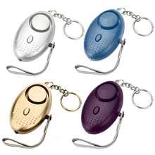 Alarme d'auto défense 120dB, alerte de protection, cri fort, alarme d'urgence, porte clés de sécurité personnelle pour femmes, enfants et filles plus âgées