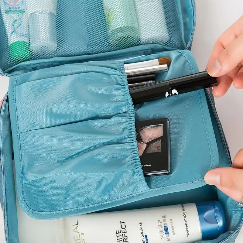 Многофункциональный дорожный органайзер для хранения макияжа переносная