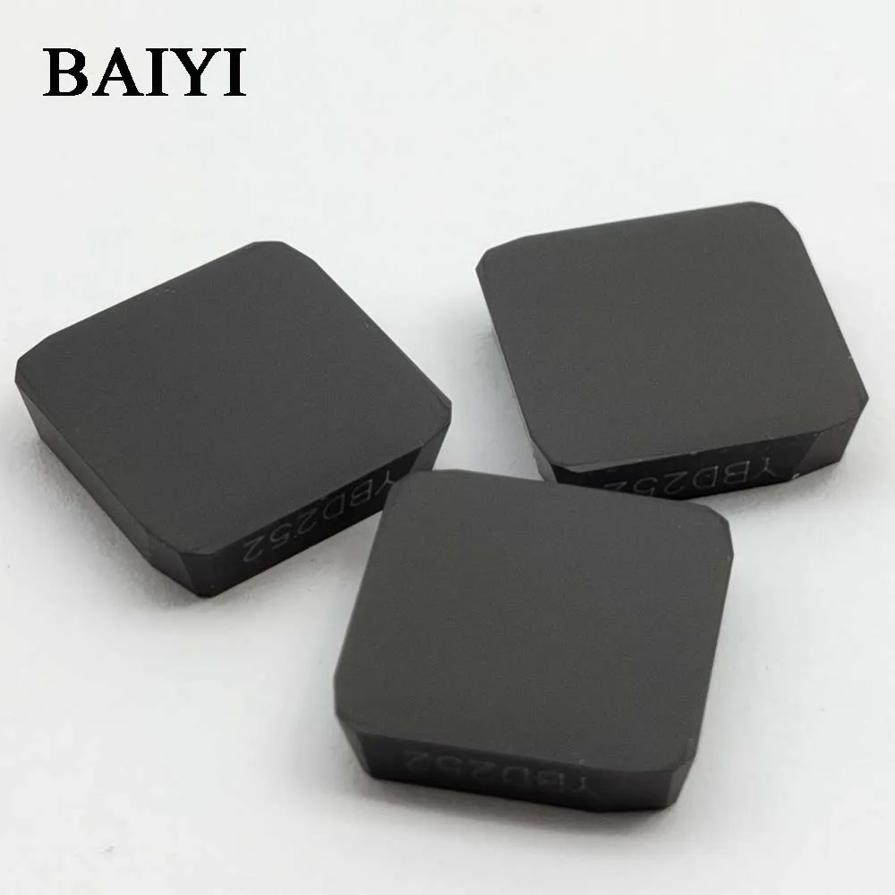 

10pcs SPKN1203EDSKR YBD252 ZCC.CT Lathes Cutting tool SPKN plate tungsten carbide milling insert plate ybd252 milling tools