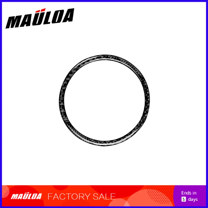 

Modified car carbon fiber steering wheel decorative ring stickers car interior decoration accessories for CX5 2017 2018