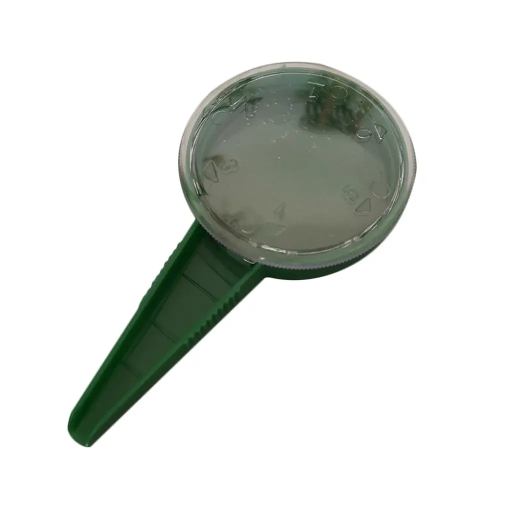 Seed Spreader Seed Planter Green Dispenser Tool with Hand Held 5 Dial Seed Seeder for Garden Flower Vegetable