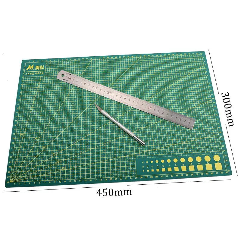 DishyKooker A3 коврик для резки самовосhealing вающаяся доска 30x45 см двухсторонний для шитья, рукоделия, резного искусства, коврик для резки ножей
