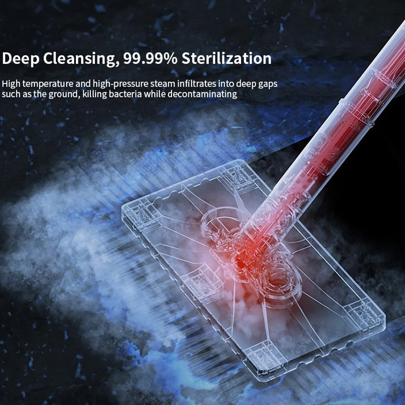 Новинка 2019 пароочиститель Deerma ZQ610 электрический ручной паровой Швабра для уборки