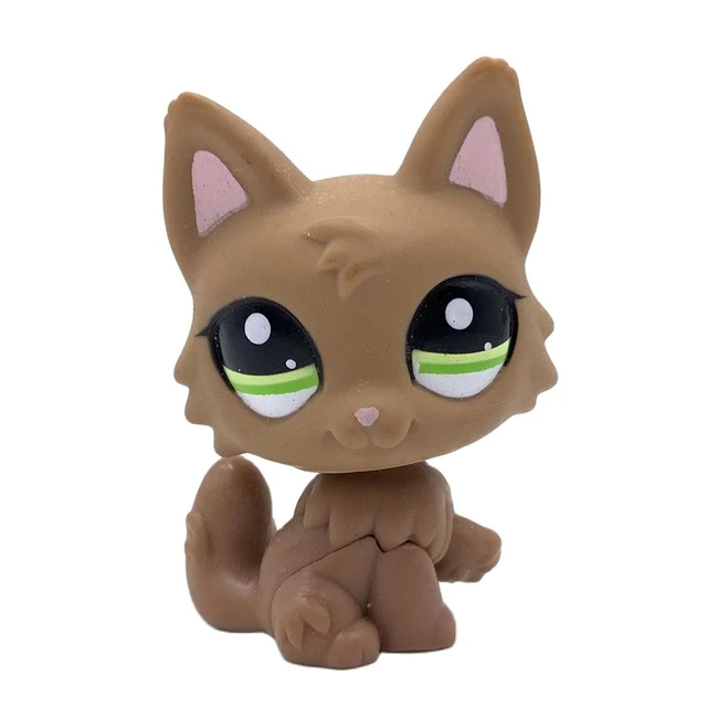 LPS CAT Rare Littlest pet shop Toys Stands Short Hair Cat Original Kitten  Husky Puppy Dog Fox Cute Animal Old Bobble head toys - AliExpress