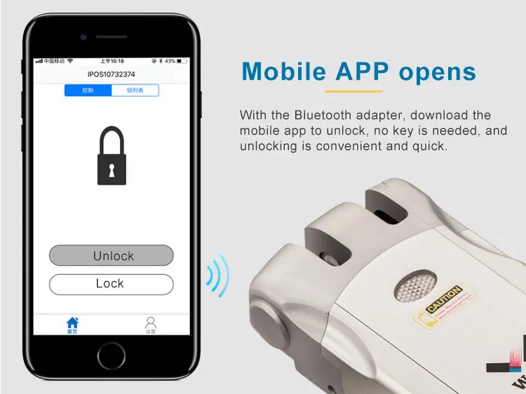 Умный дверной замок Беспроводное управление Домашняя безопасность поддержка двери дистанционное управление разблокировка и внутренняя кнопка и мобильное приложение разблокирует замки