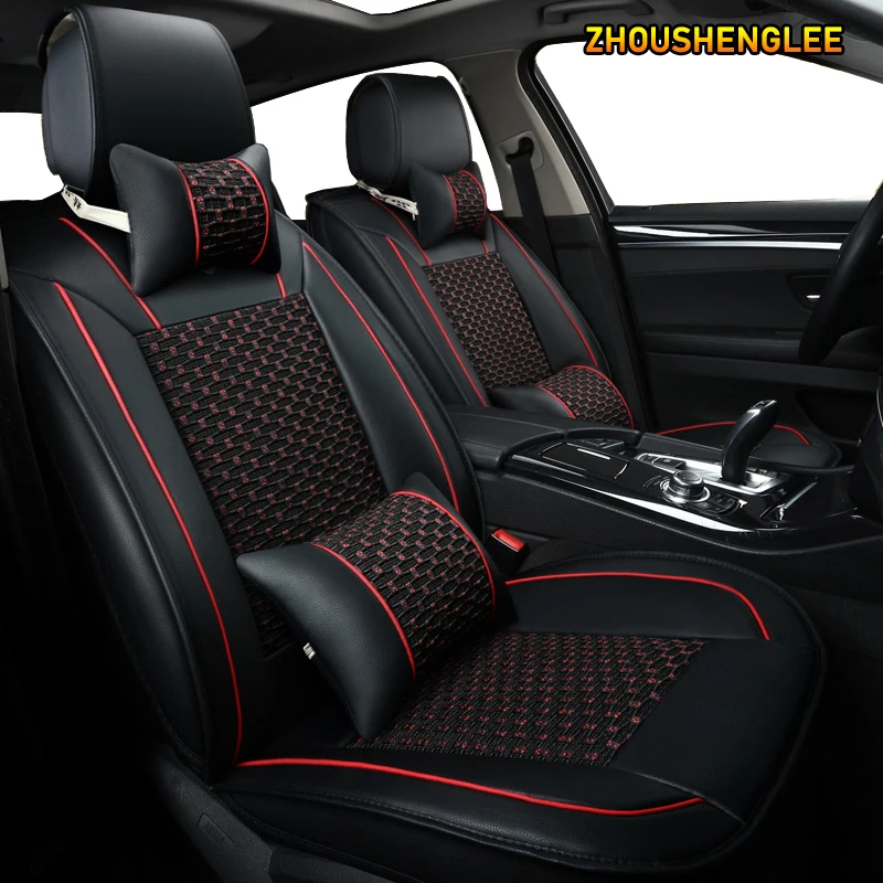 Чехол на сиденья автомобиля ZHOUSHENGLEE для kia sportage 2011 2015 rio 3 4 carens carnival cerato ceed optima 1 шт. |