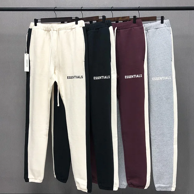 Essentials Stitching Sports Pants 1