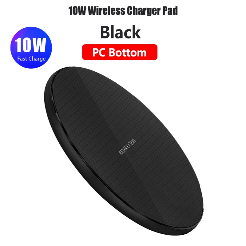 15W Qi Wireless Charger Pad Fast Charging for Samsung S20 S10 Note 20 10+ S9 iPhone 11 Pro Xs Max X 8 Wireless Charge Station wireless phone charger Wireless Chargers