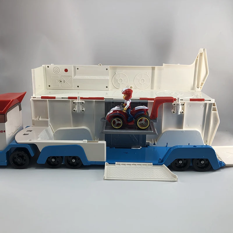 PAW PATROL игрушки спасательный автобус Большой 70 см спасательный гонщик автомобиль игрушки Patrulla Canina с голосом фигурки модель детских игрушек подарок