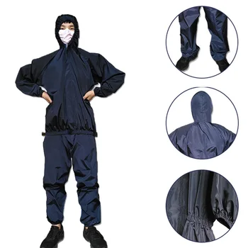 

Protective Suit Paint Overalls Work Lab Isolation Clothing Oil-Proof Anti-Splash Protection Jumpsuit Practical New