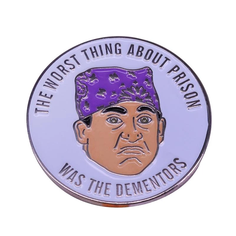 Code Pin Citation Humoristique Personnage Du Bureau Lie A La Quarantaine De Mike Aliexpress