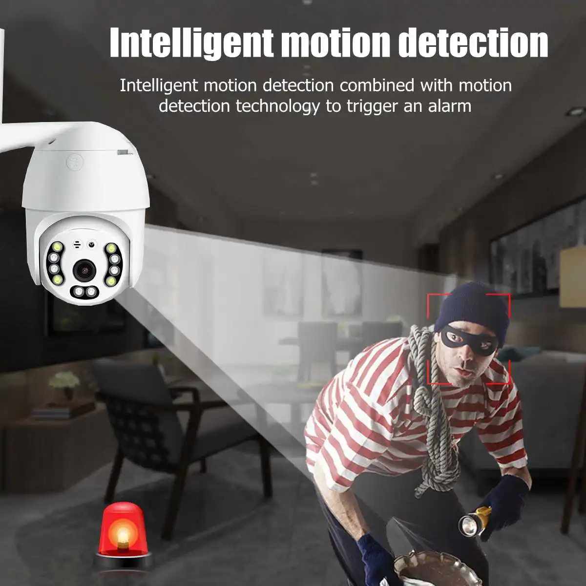 Беспроводная Wifi ip-камера 5.0MP 1080P PTZ наружная скоростная купольная камера безопасности панорамирование 5X цифровой зум сеть видеонаблюдения