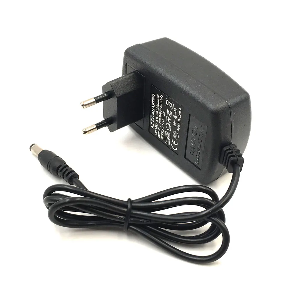 12V 2A источник Питания UK AU US EU вилка AC DC адаптер зарядное устройство 5,5 мм x 2,5 мм DC Выход 110 В 220 В трансформатор драйвер для светодиодный полосы